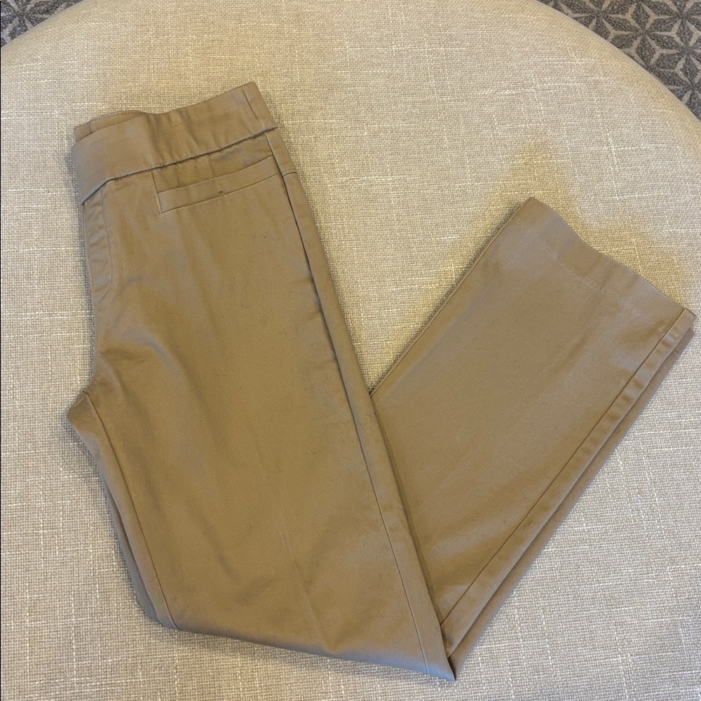 Lee Women's Classic Tan Straight Leg Pants